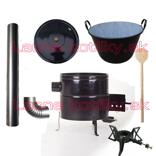 Zabíjačkový kotlový set 80 L+ horák KEMPER + dymovod zdarma!